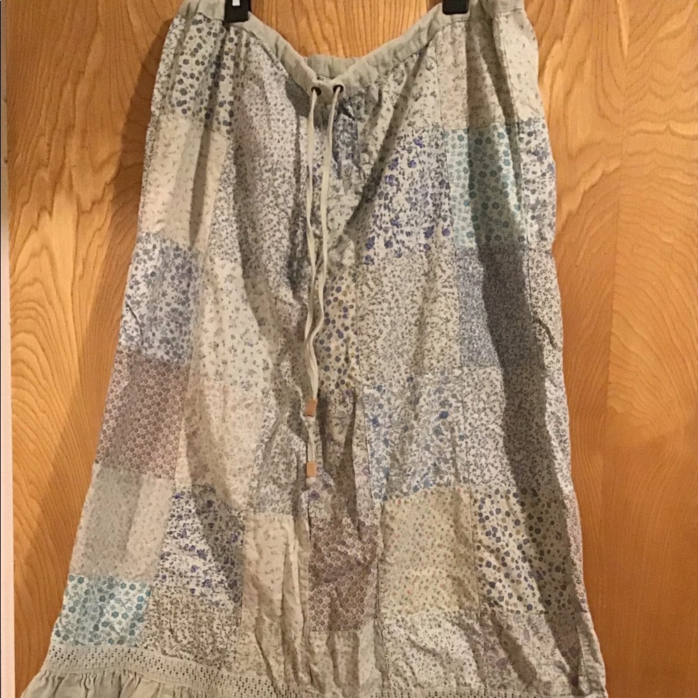 Boho Patchwork Skirt